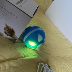 Dog Cat Smart Ball Toy Led Lights