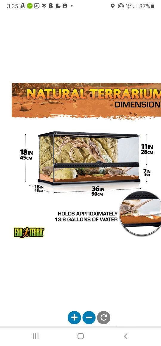 Used Exoterra Cage