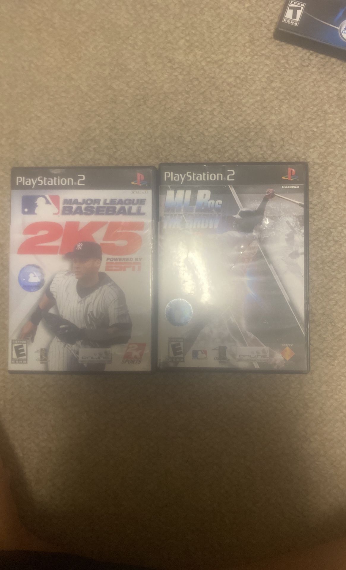 Ps2 Baseball Games $6 Each Or 2/$10