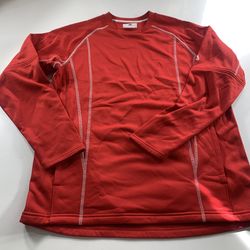  Majestic Cage Sweater Red Youth X-Large Baseball Softball 