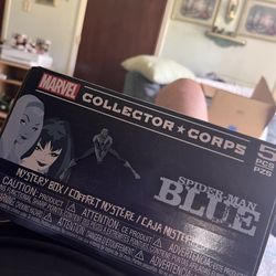 Spider-Man Blue Marvel Collector Corps Box
