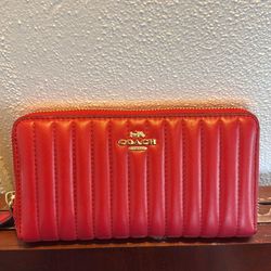 Coach Zip Wallet