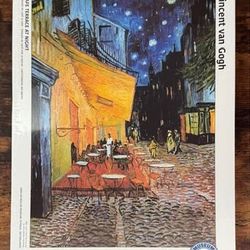 NEW and SEALED Van Gogh Cafe Terrace at Night puzzle 1000pc just $8 xox