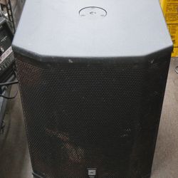 SPEAKER JBL SUBWOOFERS PAIR OF 2 PRX418 PRE OWNED 846037-1