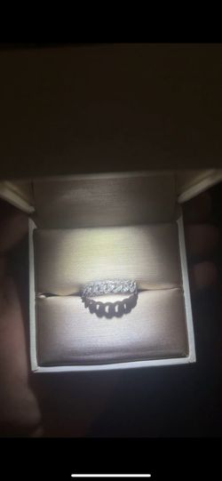 Women’s White Gold Real Diamond Ring