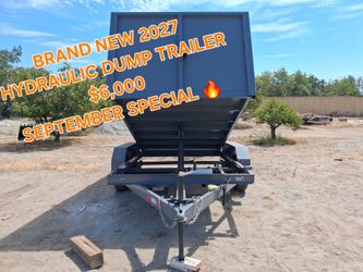 ⚡️$6,000 out the door ⚡️12x8x4 HYDRAULIC 🔥 BRAND NEW • HEAVY DUTY • READY TO WORK ⚡
