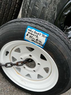 Trailer tires various sizes-new $65.00-$125.00