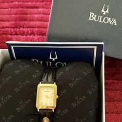Nice ladies Bulova watch in excellent condition. $15