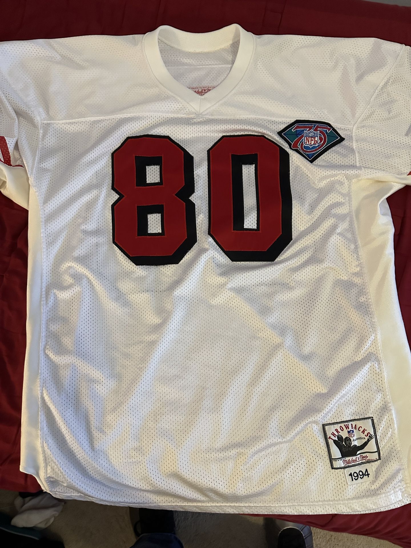 Mitchell And Ness Authentic 1994 75th Anniversary Jerry Rice San Francisco  49ers Jersey for Sale in Chesapeake, VA - OfferUp