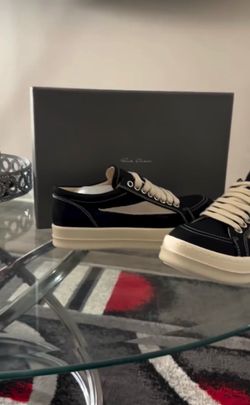 Rick Owens Low-Top Sneakers with Box