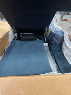 Chasidi U-Shaped Sectional Sofa Bed Pull Out Sleeper Couch With Storage Chaise
