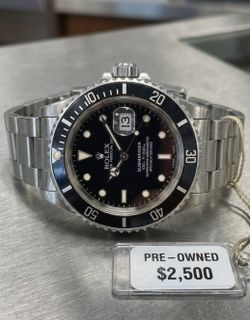Rolex Submariner Date Stainless Steel Watch