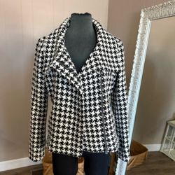 Talbots wool moto jacket