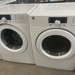 Kenmore a Electric front load washer and dryer