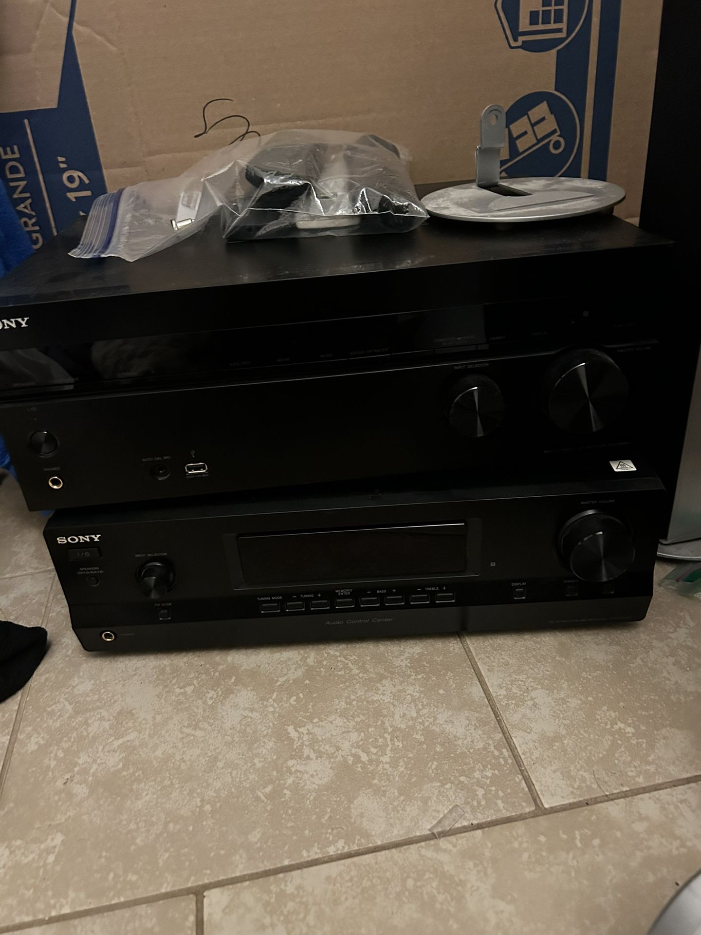 Sony Speaker Equipment