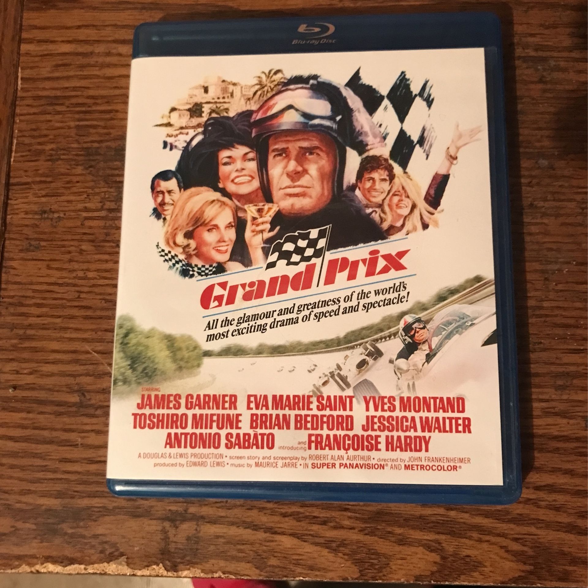 Grand Prix Blu Ray Disc