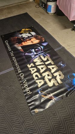 Vintage Star Wars Movie Banner
