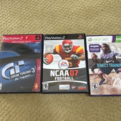 2 Play Station 2 Games, And An XBOX game