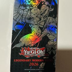 Yugioh Legendary Modern Deck 2026