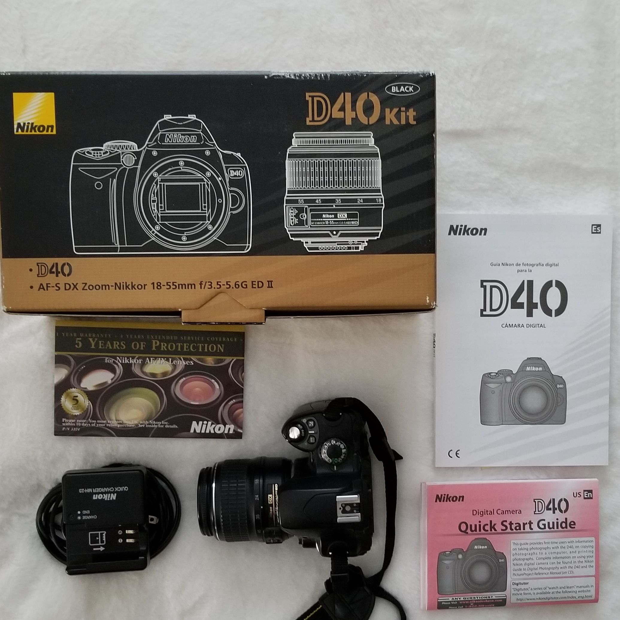 Nikon D40 6.1 Mp 3''screen Digital SLR