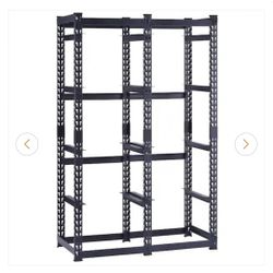 Garage Steel Tote Rack