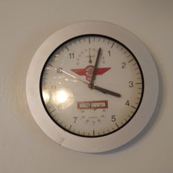 10" Harley Davidson Wall Clock