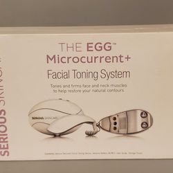 Brand New The Egg Microcurrant Facial Toning System 