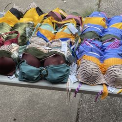 Bikini Tops- Variety Of Sizes 