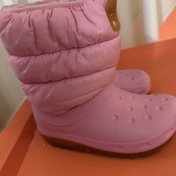 Crocs Snow Boots Size 1y