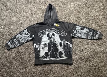 Men’s large Godspeed Graphic Pullover Hoodie