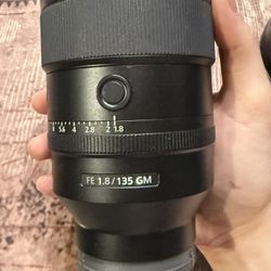 Sony 135mm f1.8 GM lens E mount SEL135F18GM A7R5 A7M4