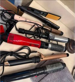 Hair products straightener etc