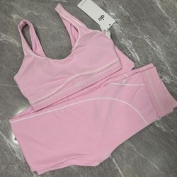 Pink AloYoga Set