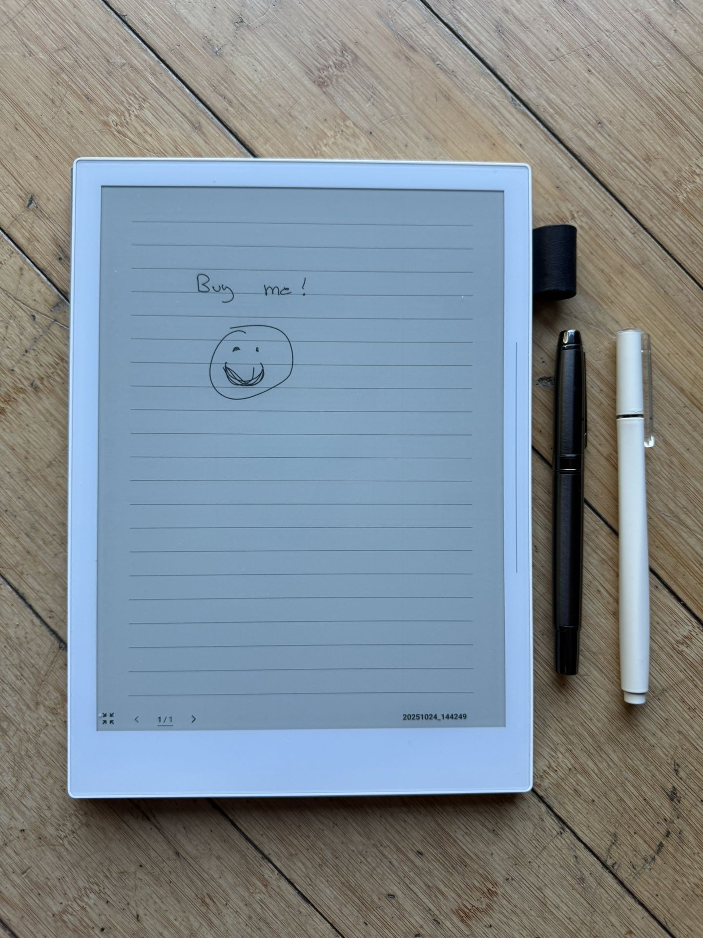 Supernote A5 X 10.3” E-ink Tablet With Folio And Two Pens
