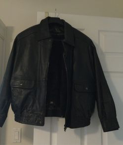 Leather jacket