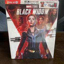 Black Widow 4K Target Exclusive Blu-Ray Digital
