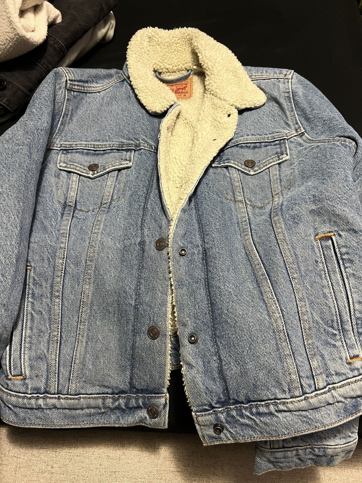 Womens Levi’s Jean Sherpa Jacket
