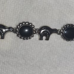 Black BEAR BRACELET 