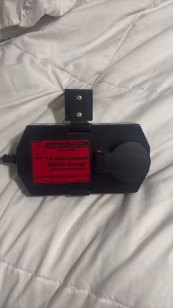 Chicago Electric 1.5 Amp Onboard Battery Charger
