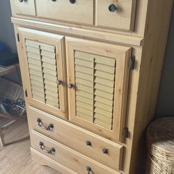 Large Wooden Dresser 