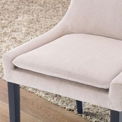 COLAMY Upholstered Corduroy Dining Chairs Set Of 4