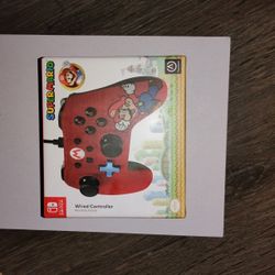 Super Mario Nintendo Switch Wired Controller 