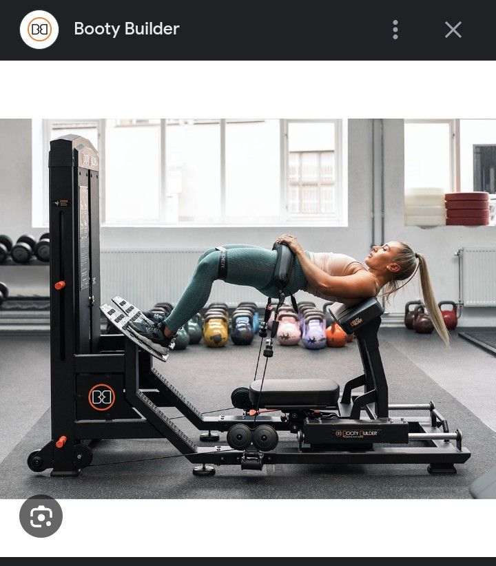 Booty Builder Hip Thrust Glute Machine
