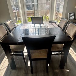 Square dining table & Chairs