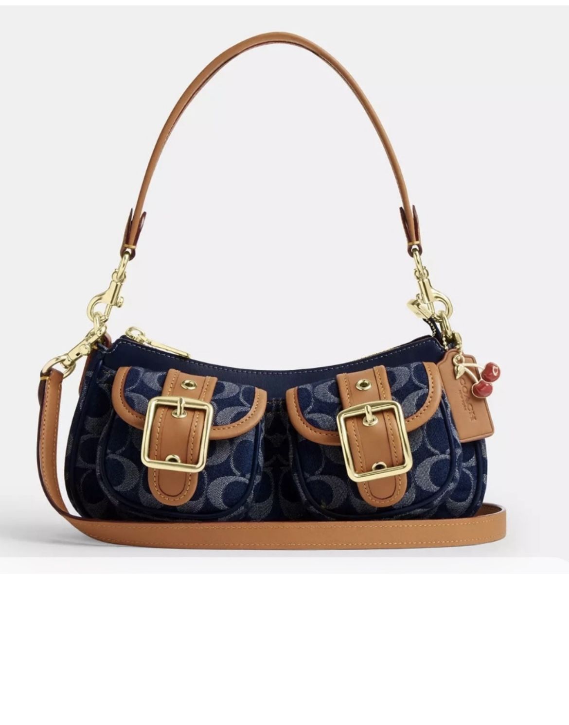 Coach Ashton Bag In Signature Denim NWT
