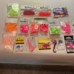 Assorted, Salmon, And Steelhead Lures
