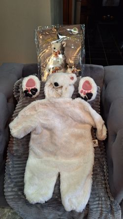 POLAR BEAR SIZE 6-12 COSTUME $10
