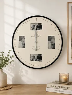 Old Town Clocks Photo Wall Clock
