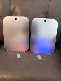 Shatterproof shower mirror fog less- 2 pack