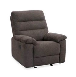 Brown recliner